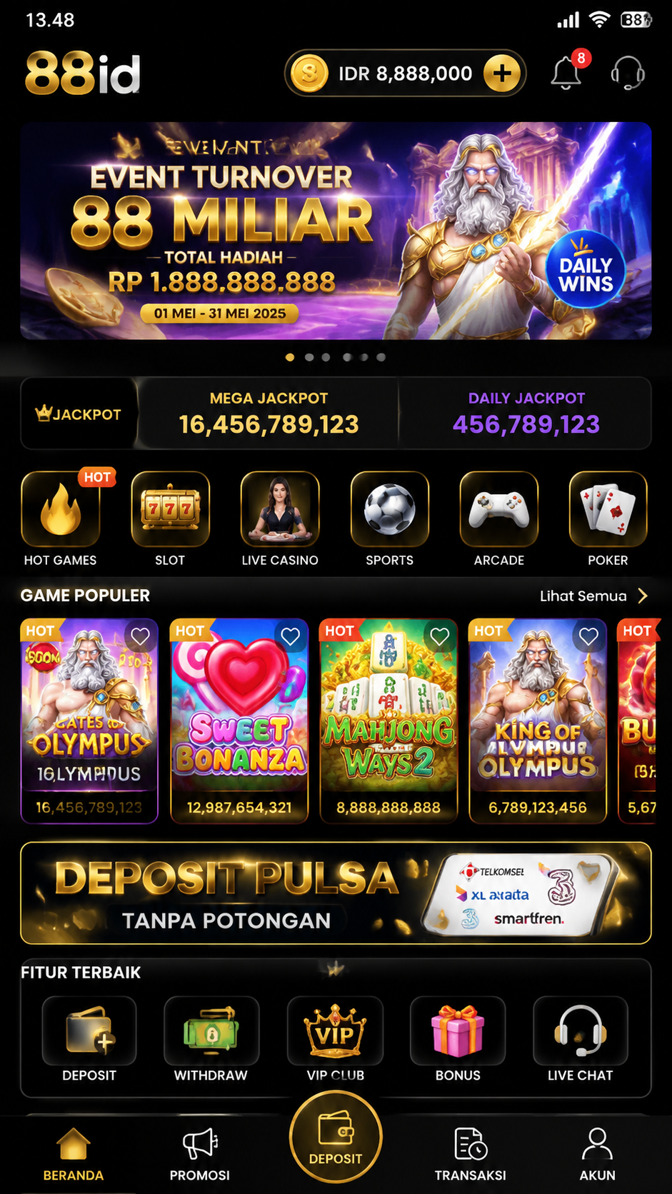 Screenshot 1 88id